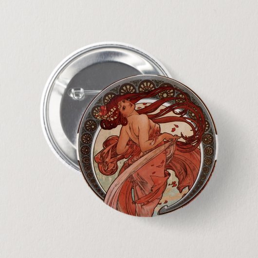 Dance Ronde Button 5,7 Cm (Voorkant /achterkant)