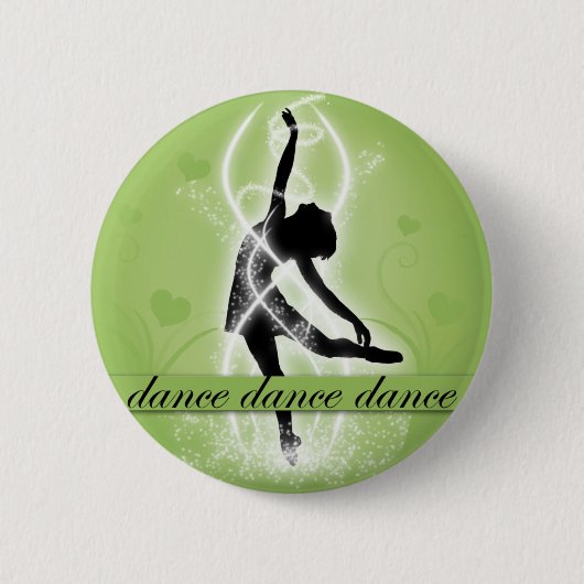 Dance Ronde Button 5,7 Cm (Voorkant)