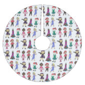 Dance School Studio Ballet Tap Jazz Lyrical Acro Kerstboom Rok (Voorkant)