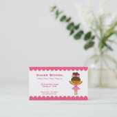 Dance School Visitekaartje (Staand voorkant)