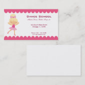 Dance School Visitekaartje (Voorkant / Achterkant)