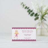 Dance School Visitekaartje (Staand voorkant)