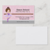 Dance School Visitekaartje (Voorkant / Achterkant)