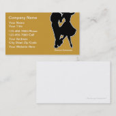 Dance School Visitekaartjes (Voorkant / Achterkant)