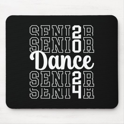 Dance Senior 2024 CL van 2024 Senior Dancer Muismat (Voorkant)