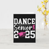 Dance Senior 2025 CL van 2025 Senior Dancer Kaart (Gele Bloem)