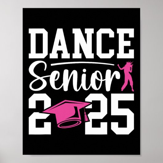 Dance Senior 2025 CL van 2025 Senior Dancer Poster (Voorkant)