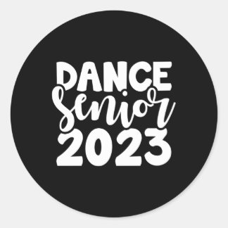 Dance Senior Class of 2023 High School Drill Team Ronde Sticker