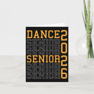 Dance Senior Night Dance Senior 2026 Afstuderen 18 Kaart