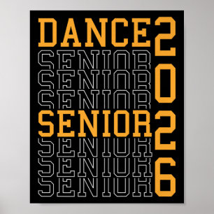 Dance Senior Night Dance Senior 2026 Afstuderen 18 Poster
