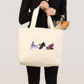 Dance Shoes Grote Tote Bag (Voorkant (product))