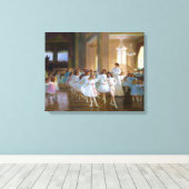 Dance Show (Balletklasse voor jonge dansers) Canvas Afdruk (Insitu (Houten vloer))
