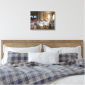 Dance Show (Balletklasse voor jonge dansers) Canvas Afdruk (Insitu (Slaapkamer))