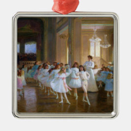 Dance Show (Balletklasse voor jonge dansers) Metalen Ornament