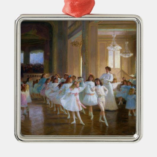 Dance Show (Balletklasse voor jonge dansers) Metalen Ornament (Voorkant)