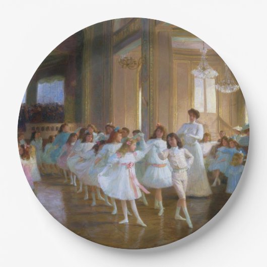 Dance Show (Balletklasse voor jonge dansers) Papieren Bordje (Voorkant)