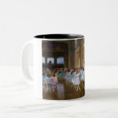 Dance Show (Balletklasse voor jonge dansers) Tweekleurige Koffiemok (Voorkant links)