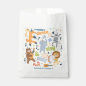 Dance sing and play kids birthday bedankzakje (Voorkant)