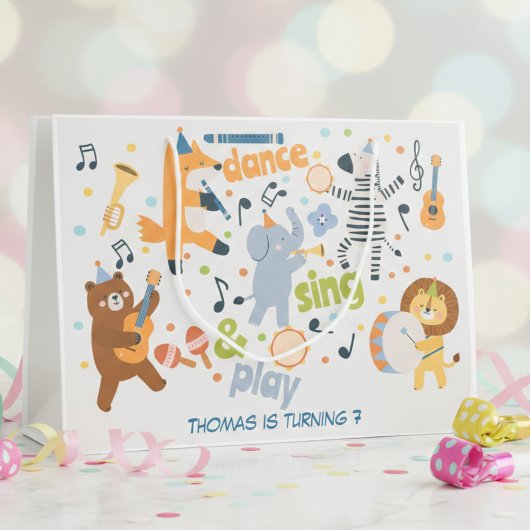 Dance sing and play kids birthday groot cadeauzakje