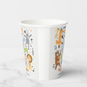 Dance sing and play kids birthday papieren bekers (Rechts)