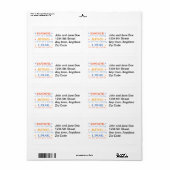 Dance Sing Live Etiket (Full Sheet)