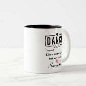 Dance Sister Tweekleurige Koffiemok (Voorkant rechts)