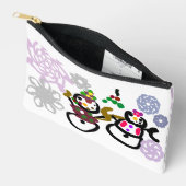 Dance Snowman and Snowwoman Etui (Open)