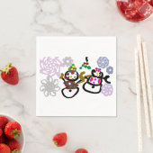 Dance Snowman and Snowwoman Servet (Insitu)