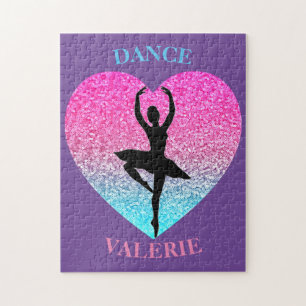 Dance Sparkle Heart Puzzle for Dancers Legpuzzel