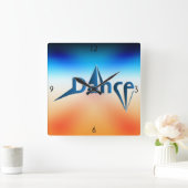 Dance Square Wall klok (Huis)
