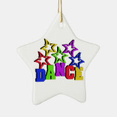 Dance Stars Keramisch Ornament (Rechts)