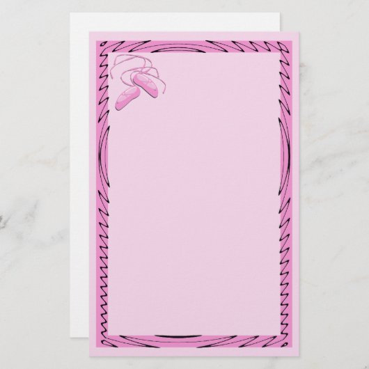 Dance Stationery Briefpapier (Voorkant / Achterkant)