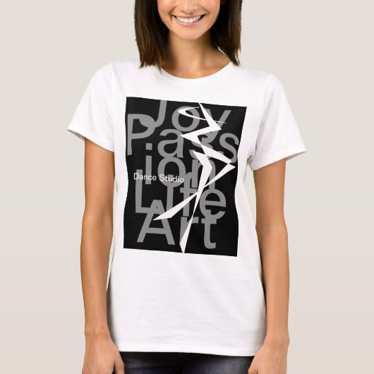 Dance Studio Champagne T-shirt (Voorkant)