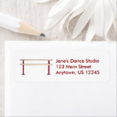 Dance Studio Class Ballet Ballerina Dancer Barre Etiket (Insitu)