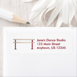 Dance Studio Class Ballet Ballerina Dancer Barre Etiket