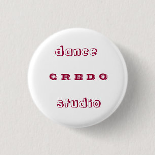 Dance studio CREDO Ronde Button 3,2 Cm