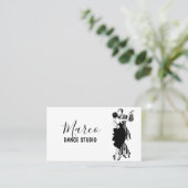 Dance Studio Lessons Visitekaartje (Staand voorkant)