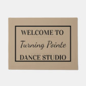 Dance Studio Personalized Deurmat (Voorkant)