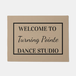 Dance Studio Personalized Deurmat