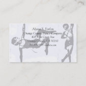 Dance Studio Persoonlijke Visitekaartjes (Achterkant)