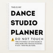 Dance Studio Planner (Voorkant)