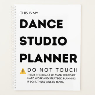 Dance Studio Planner
