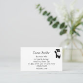 Dance Studio School Visitekaartje (Staand voorkant)