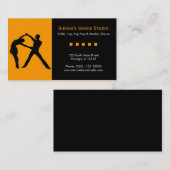 Dance Studio Visitekaartje (Voorkant / Achterkant)