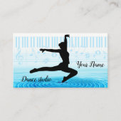 Dance studio visitekaartje (Voorkant)
