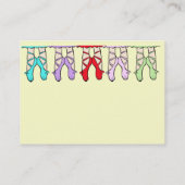 Dance Studio-Visitekaartjes Visitekaartje (Achterkant)