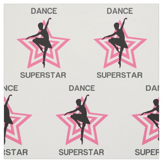 Dance Superstar Fabric Stof (Swatch)