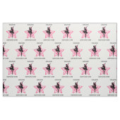 Dance Superstar Fabric Stof (Fat Quarter)