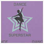 Dance Superstar Fabric Stof (Close Up)