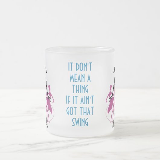 Dance & Swing Matglas Koffiemok (Center)